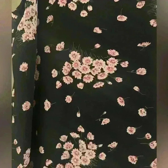 Women’s Long Black Outfit Petite Dress - Picture 2 of 8